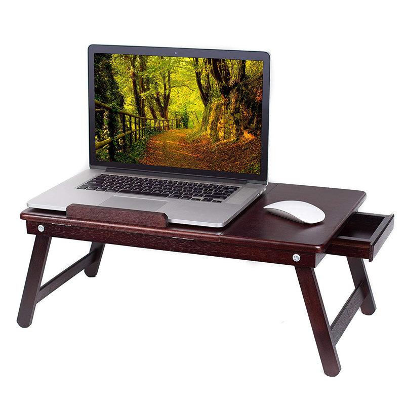 Winston Porter Ayaz Solid Wood Standing Desk Converter & Reviews